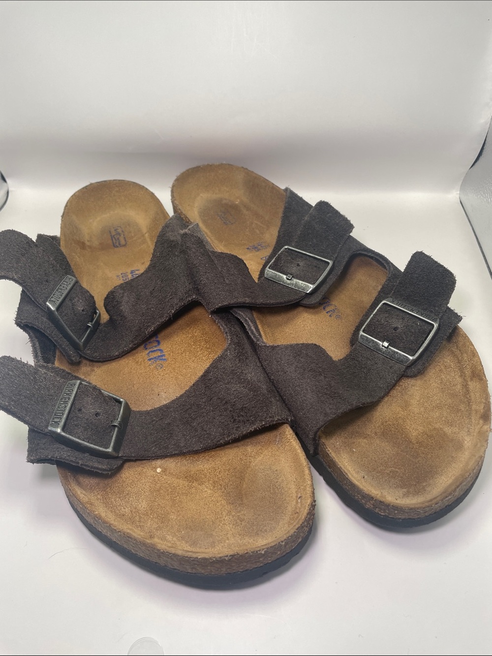 Birkenstock Arizona Soft Footbed Sandal - Brown - 44 or 11
